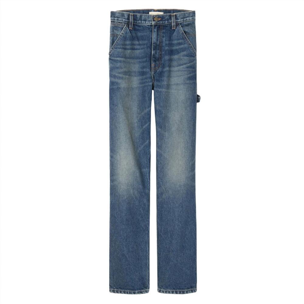 NEW NILI LOTAN women's calvin carpenter jean in simon wash - Picture 4 of 4